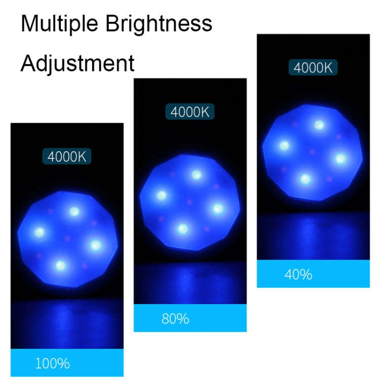 TL004-RGB USB Charging RGB Light Effect Ambient Light with Remote Control(White Silver Edge)