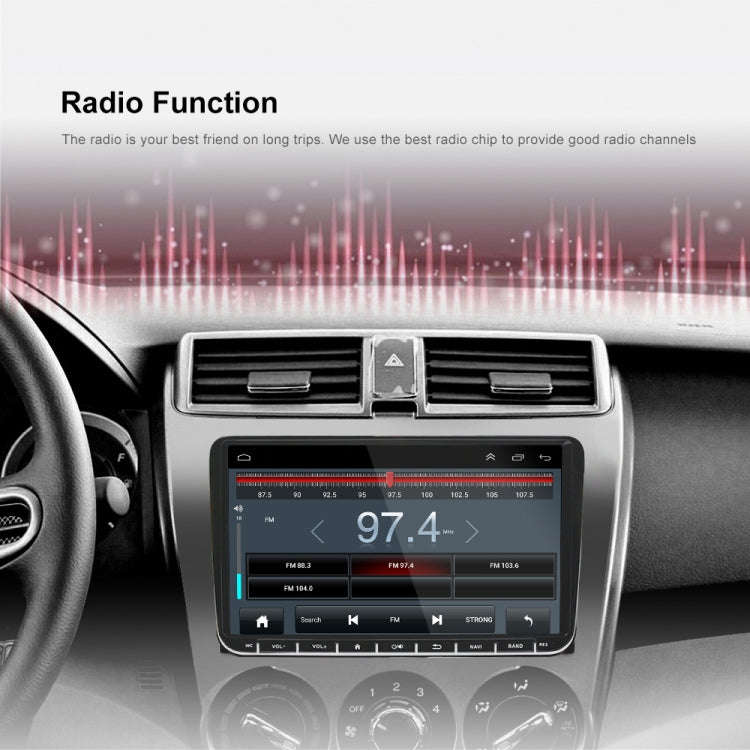 A2743 For Volkswagen 1+16G 9-inch Central Control Large Screen With Carplay Car Android10.0 Navig...