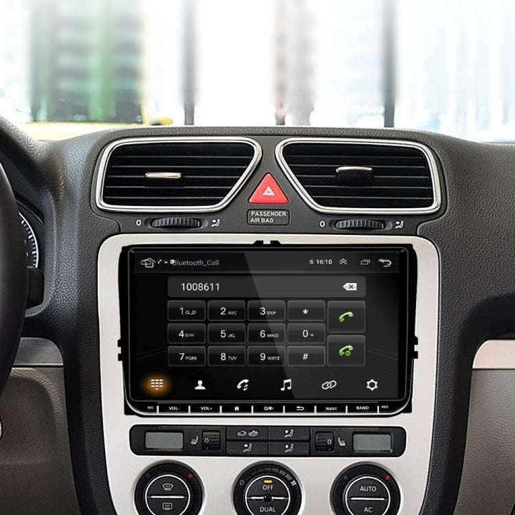 A2743 For Volkswagen 1+16G 9-inch Central Control Large Screen With Carplay Car Android10.0 Navig...