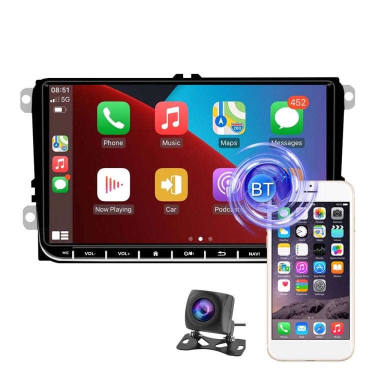 A2743 For Volkswagen 1+16G 9-inch Central Control Large Screen With Carplay Car Android10.0 Navig...