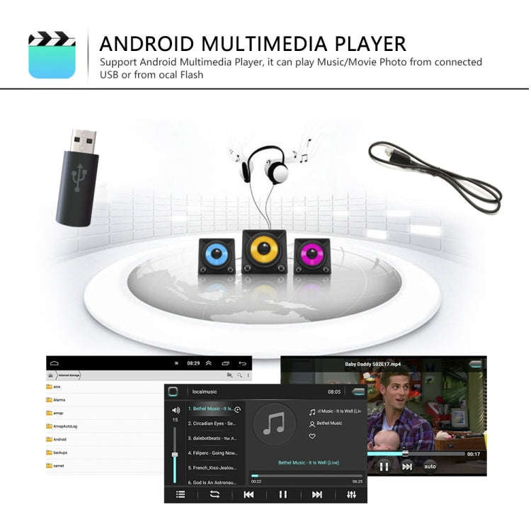 A2742 For Volkswagen 7-inch 1+16G Android Car Navigation Central Control Large Screen Player With...