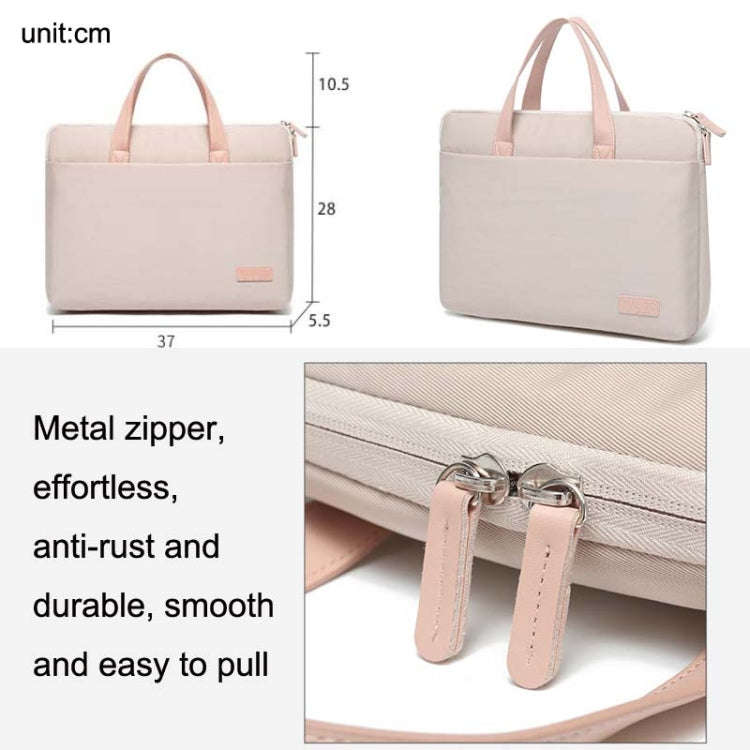 For MacBook 13.3-14 Inches MAHOO 10188 Ultra-Thin Hand Computer Bag Messenger Laptop Bag, Color: ...