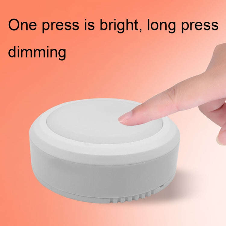 TL009-RGB Wireless Timer Dimming Night Lights Party RGB Atmosphere Lights with Remote Control(White)