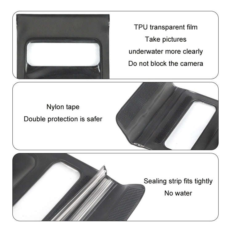 Outdoor Cycling Mobile Phone Navigation Waterproof Bracket(Black)