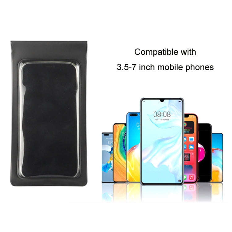 Outdoor Cycling Mobile Phone Navigation Waterproof Bracket(Black Green)