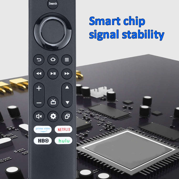 For Amazon Smart TV Infrared Remote Control Replace Controller(Black)
