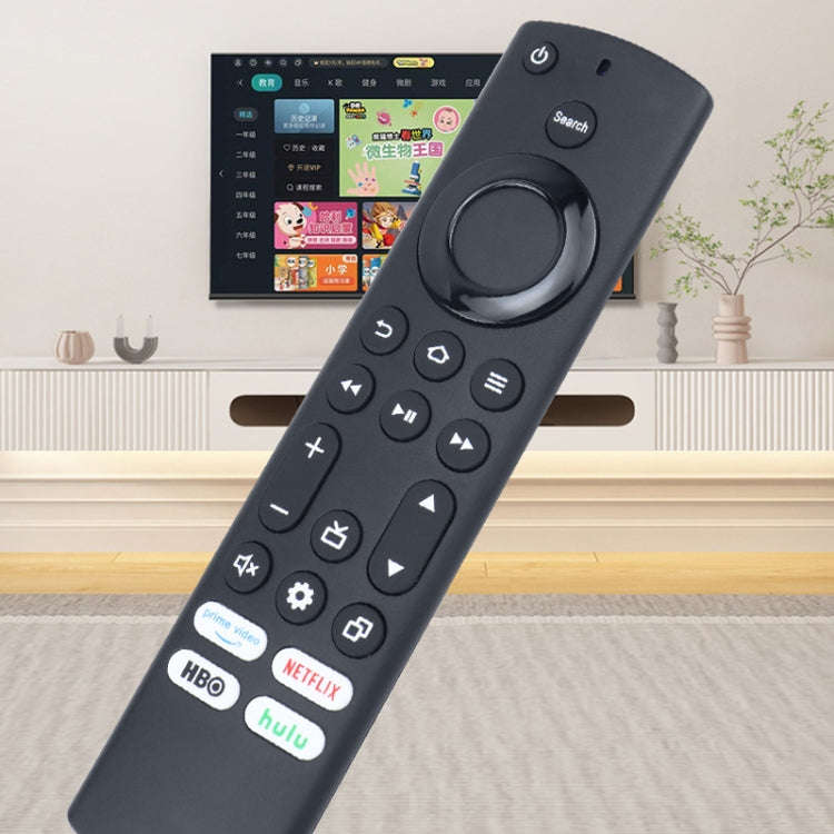 For Amazon Smart TV Infrared Remote Control Replace Controller(Black)
