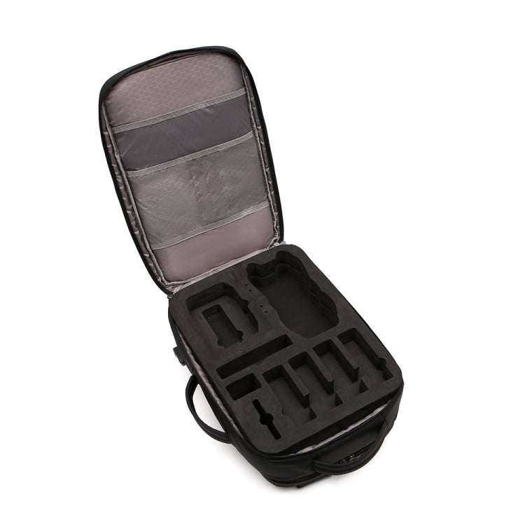 For DJI Mavic 3 Classic Storage Bag Backpack Can Accommodate 15 Inch Laptop & Tablet(Black)