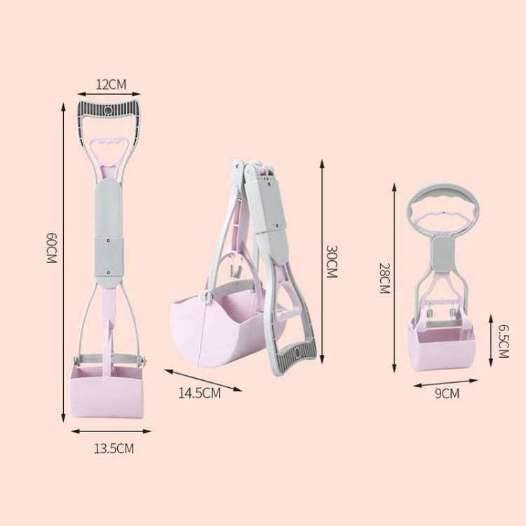 Dog Poop Picker for Outdoors Shovel Poop Picker, Specification: Small Purple