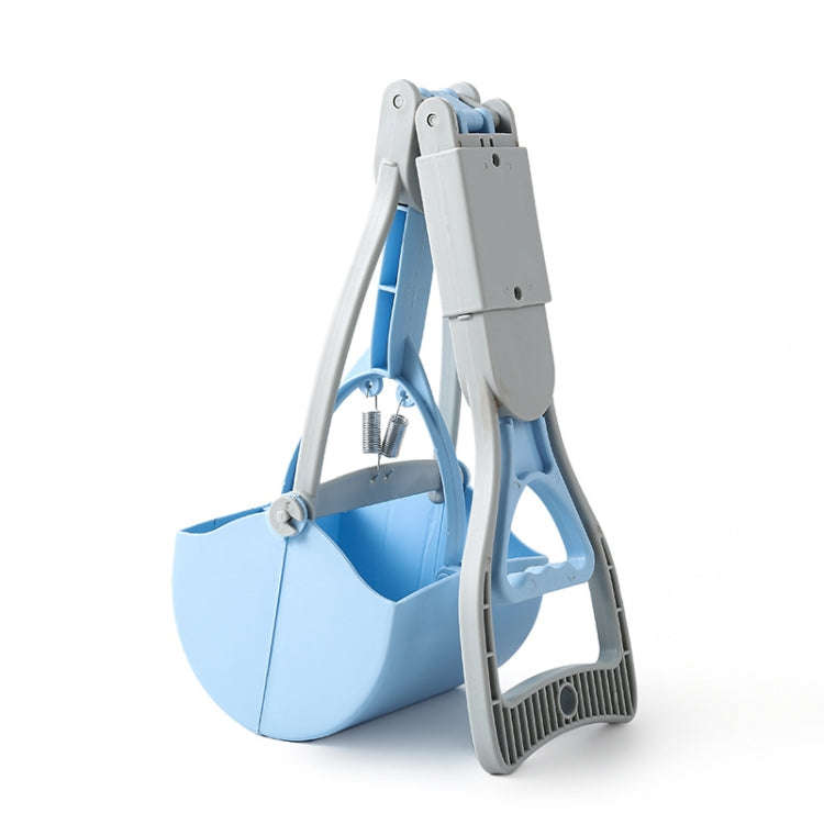 Dog Poop Picker for Outdoors Shovel Poop Picker, Specification: Large Blue