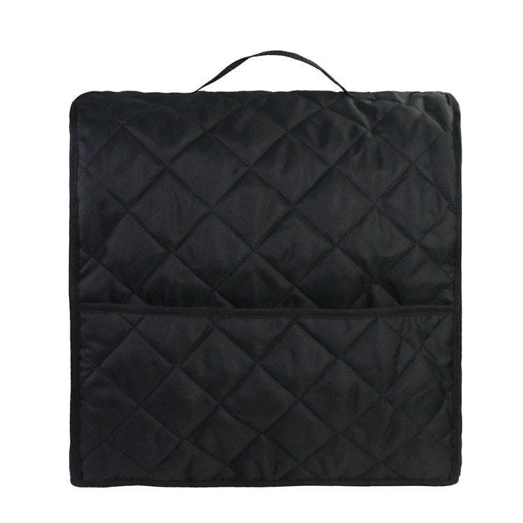 For KitchenAid 4.5QT Mixer Machine Dust Cover Waterproof Storage Bag 36 x 23 x 36cm(Black)