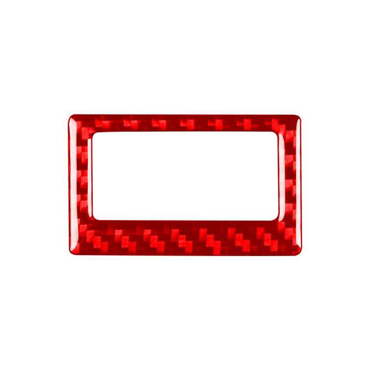 For 2019-2024 BMW 8 Series G14 Universal Air Conditioning Temperature Display Frame Sticker(Red)