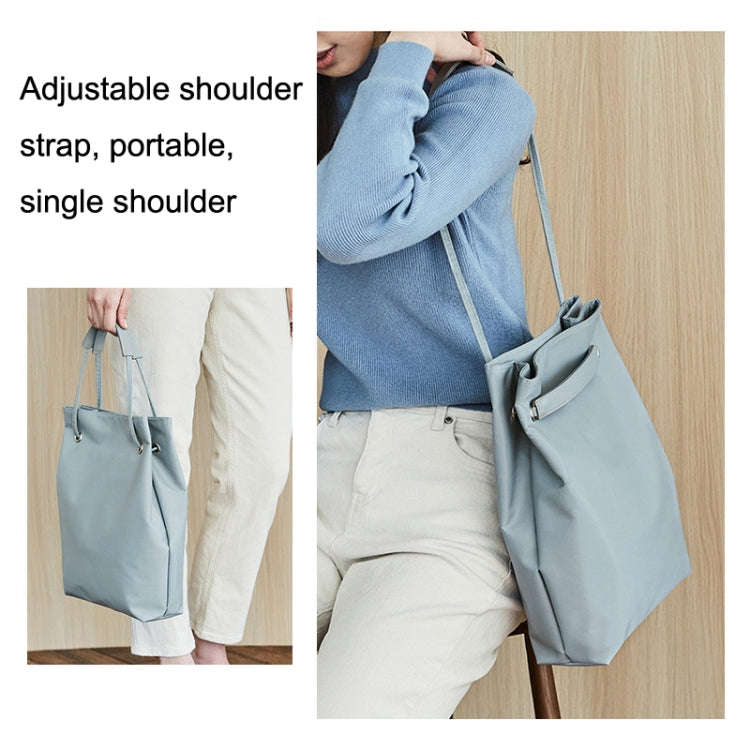For Apple Macbook Shoulder / Handheld / Messenger Computer Bag, Size: Medium(Black+Black PU Power...