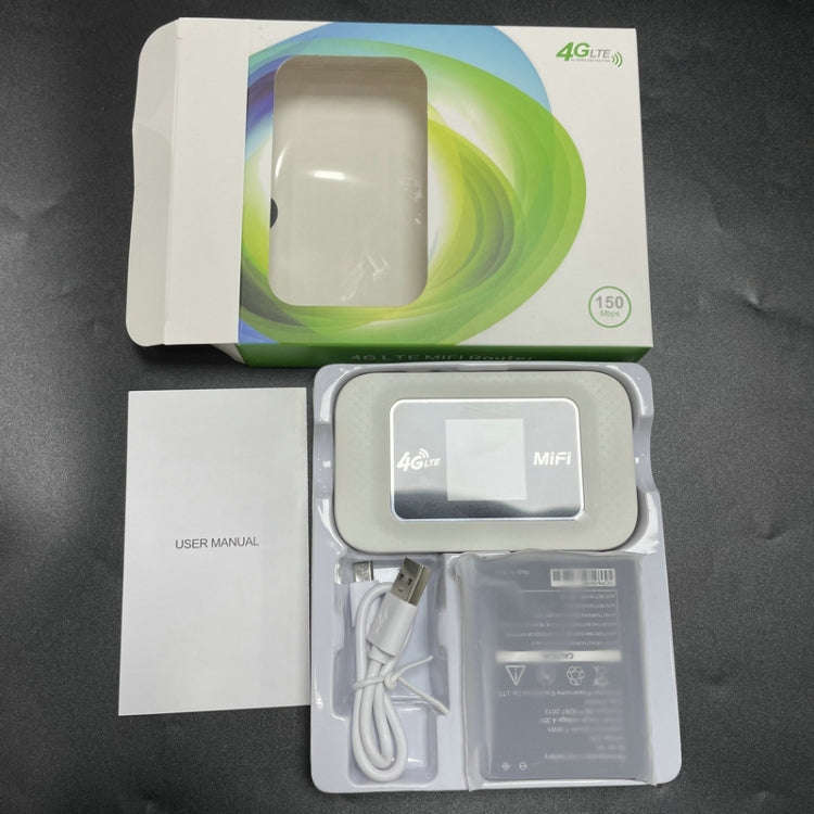 D921 4G Portable Plug-In Card Router Support Malay MOD Modem Portable WIFI Wireless Hotspot(White)