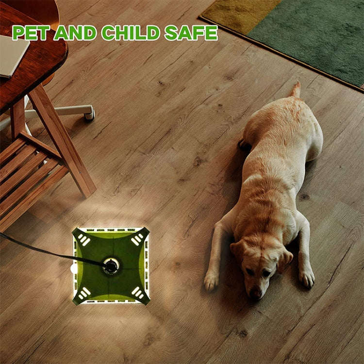 2pcs SK121 Square Fly Trap Flea Trap Pet Household Flea Light Catcher(US Plug)
