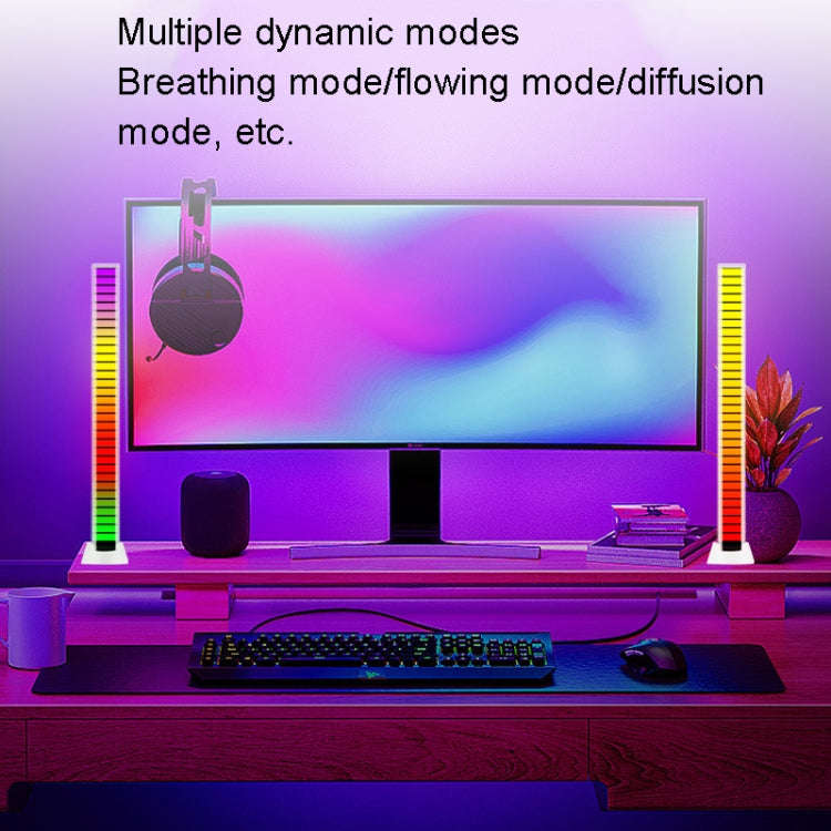 LED Pick Up Light Illuminating Light Effect Desktop Night Light, Color: White(USB Charging)