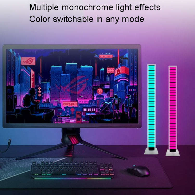 LED Pick Up Light Illuminating Light Effect Desktop Night Light, Color: Black(USB Charging)