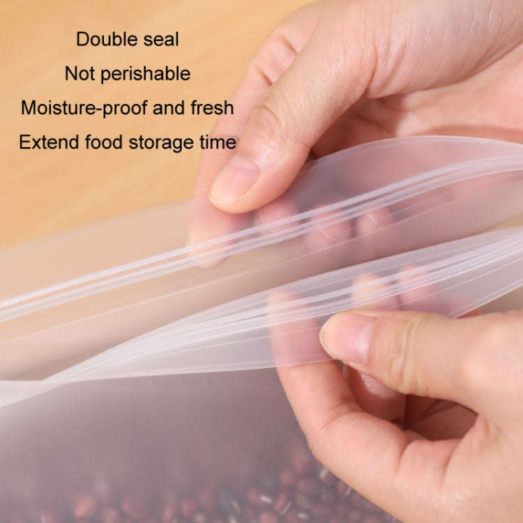 10pcs EVA Refrigerator Reusable Food Airtight Peservation Bag, Size: Extra Large