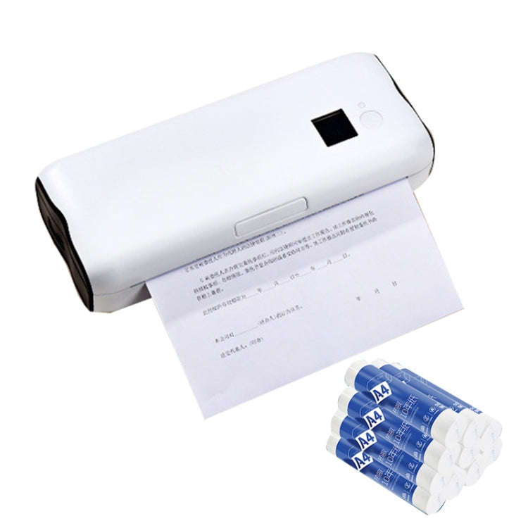 Home Small Phone Office Wireless Wrong Question Paper Student Portable Thermal Printer, Style: Bl...