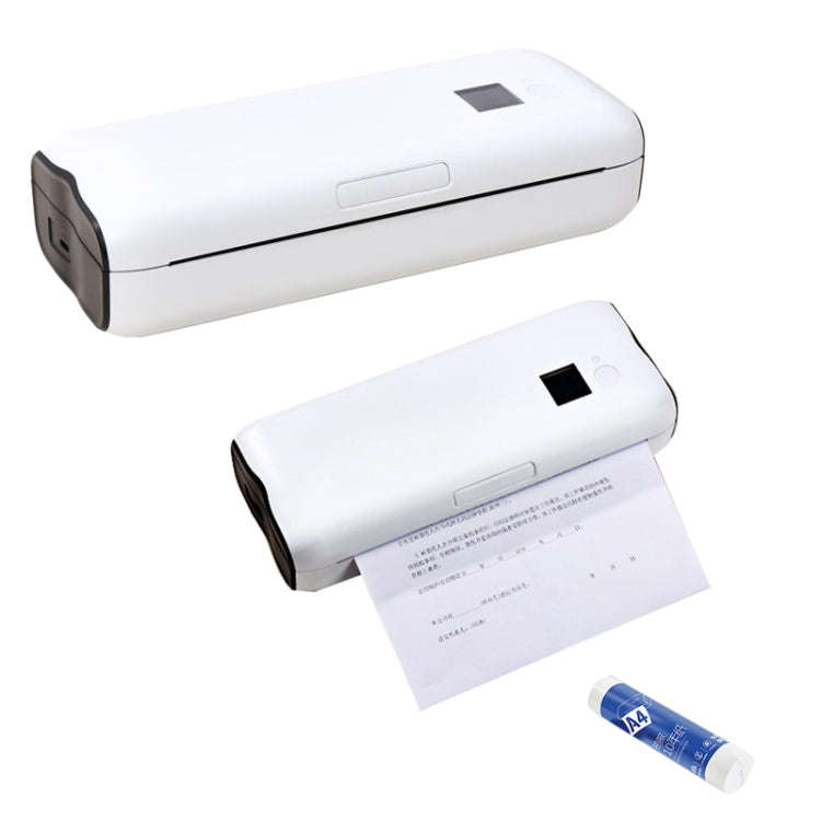 Home Small Phone Office Wireless Wrong Question Paper Student Portable Thermal Printer, Style: Bl...
