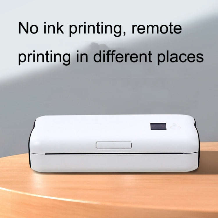 Home Small Phone Office Wireless Wrong Question Paper Student Portable Thermal Printer, Style: Bl...