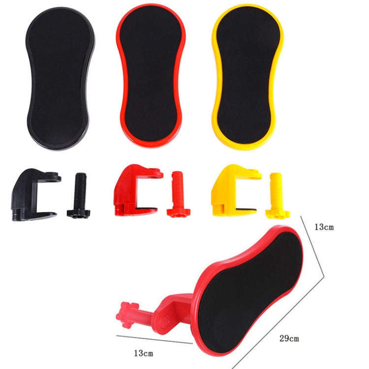 180 Degree Rotating Computer Table Hand Support Wrist Support Mouse Pad Mouse Pad Model (Yellow)