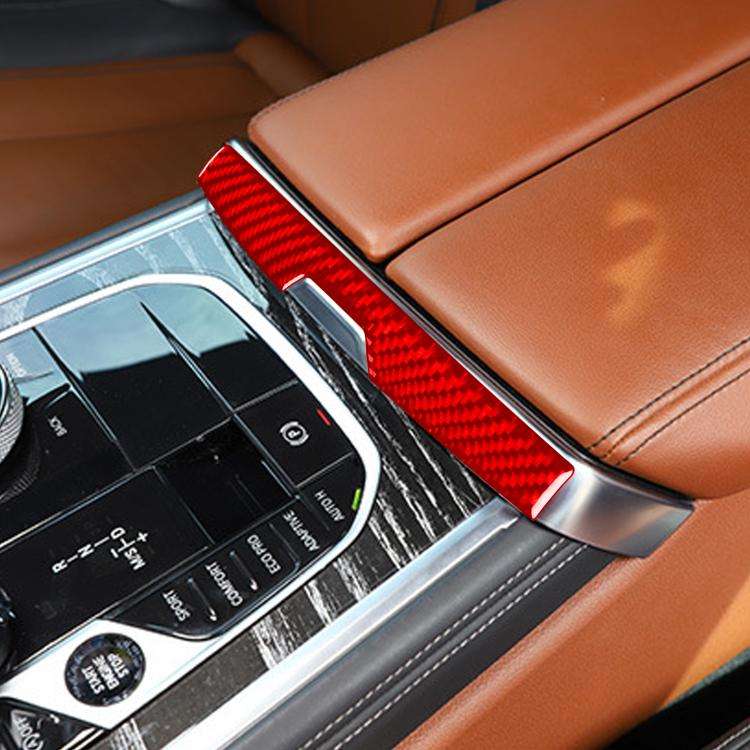 For 2019-2024 BMW 8 Series G14 Universal Armrest Box Switch Decorative Sticker(Red)