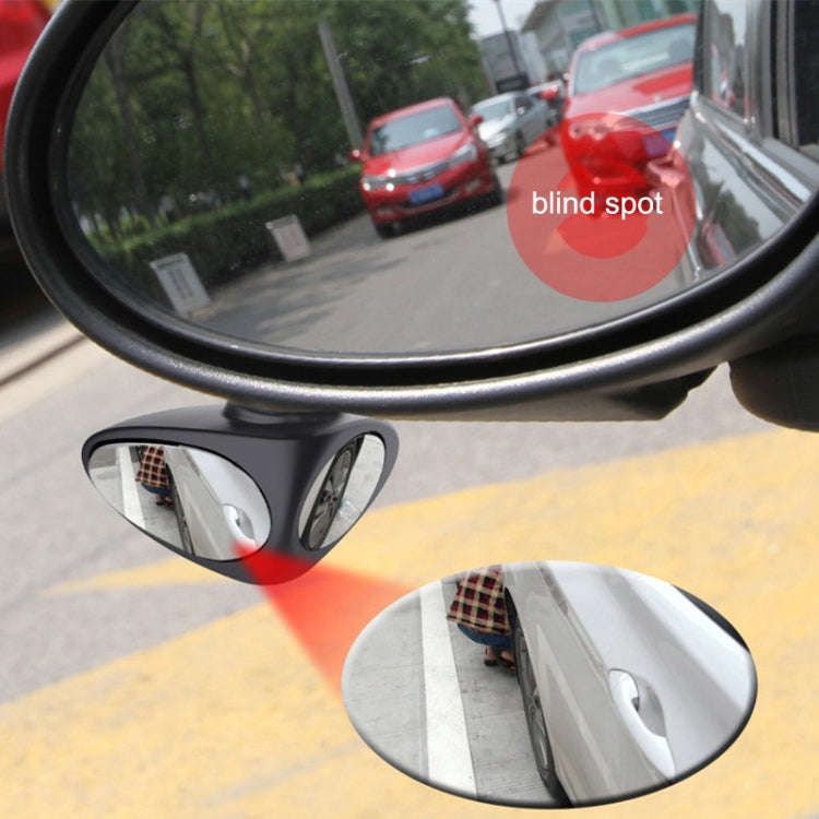 2 in 1 Car Blind Spot Mirror Reversing Parking Wide Angle Mirror 360 Degree Rotation Adjustable C...