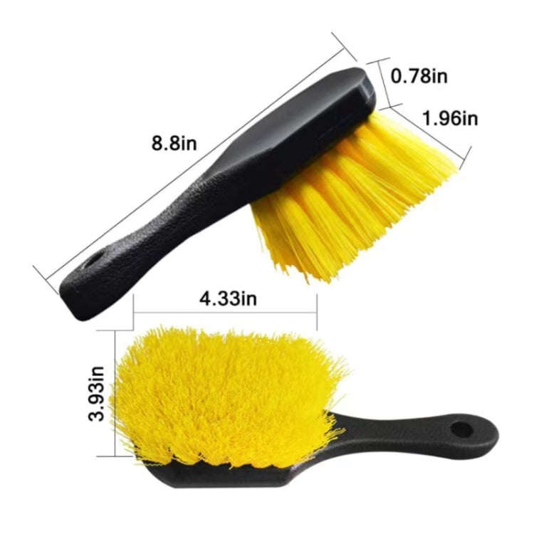 Multi-functional Wheel Washing Brush Carpet Cleaning Soft Brush, Color: Gray