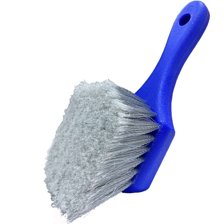 Multi-functional Wheel Washing Brush Carpet Cleaning Soft Brush, Color: Blue Gray