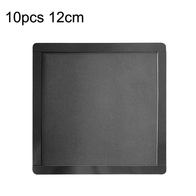 10pcs 12cm With Magnetic Suction PVC Cooling Fan Dust Net Desktop Computer Industrial Fan Filter ...