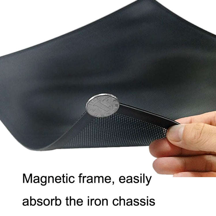 10pcs 12cm With Magnetic Suction PVC Cooling Fan Dust Net Desktop Computer Industrial Fan Filter ...