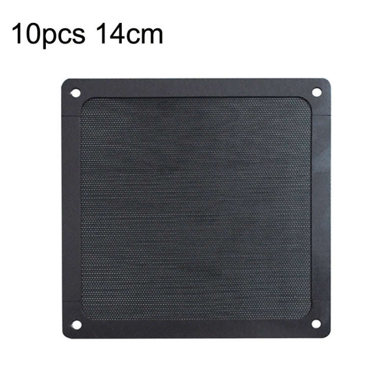 10pcs 14cm Punching Magnetic Suction PVC Cooling Fan Dust Net Desktop Computer Industrial Fan Fil...