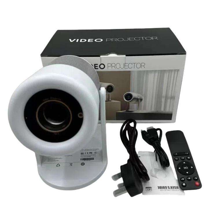 J1 1280 X 720P Projector WiFi 6 Android 11 System Supports Mirroring Screen UK Plug