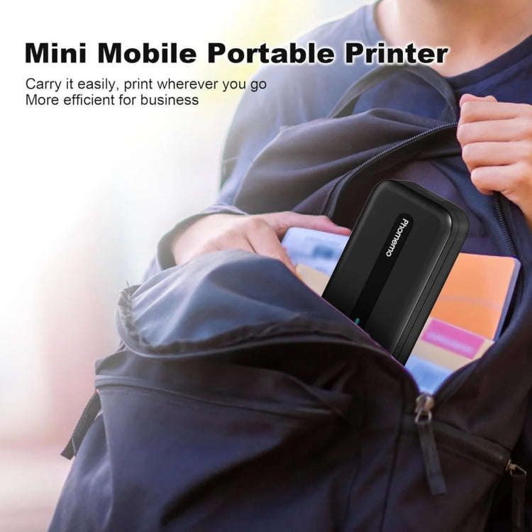 Phomemo M832 300dpi Wireless Thermal Portable Printer, Size: A4 Version(Purple)