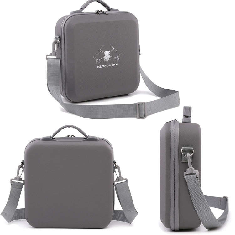 For DJI Mini 3 / Mini 3 Pro  BKANO PU Storage Bag Portable Shoulder Bag Messenger Bag RC-N1 Version
