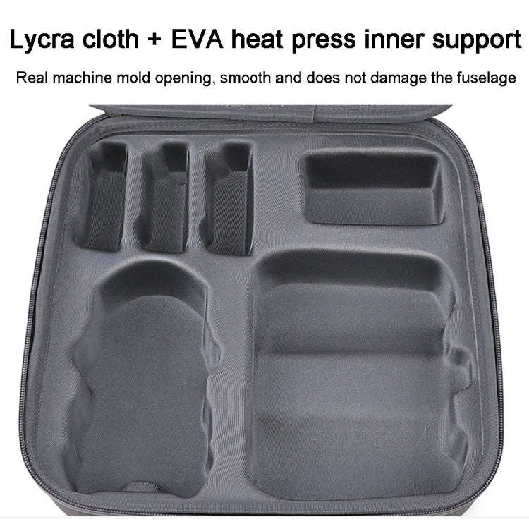 For DJI Mini 3 / Mini 3 Pro  BKANO PU Storage Bag Portable Shoulder Bag Messenger Bag RC-N1 Version