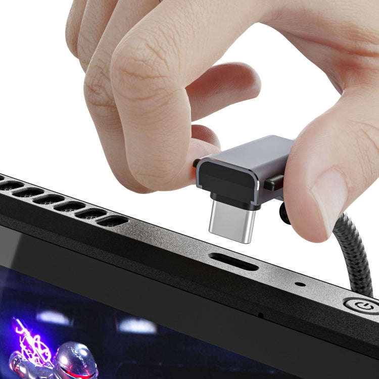 For Steam Deck HDMI+RJ45+2 USB 3.0 +USB-C/Type-C 3.0+USB-C PD 100W  6-In-1 Base Docking Station B...