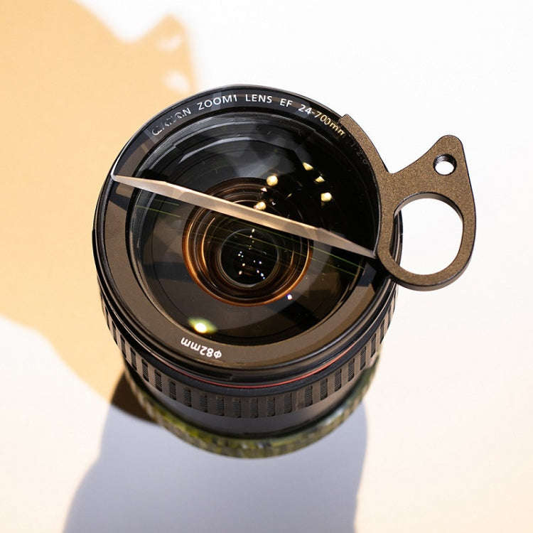 79mm Handheld Semicircle Kaleidoscope Filter Photography Camera Accessories