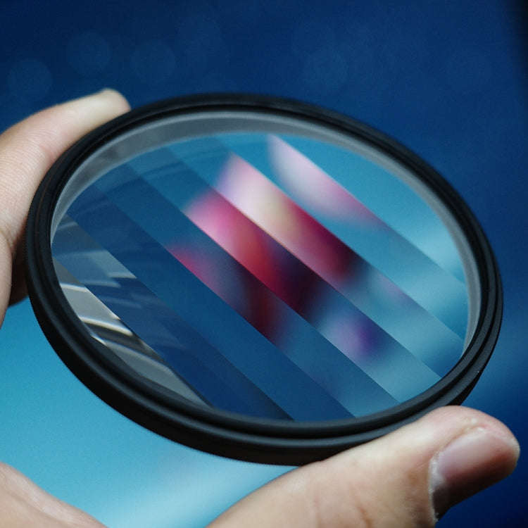 82mm Photography Foreground Blur Linear Prism Camera Filter Accessories