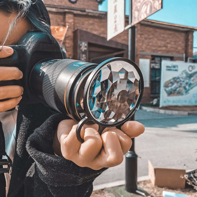 Handheld Kaleidoscope Glass Filter SLR Accessories Prism