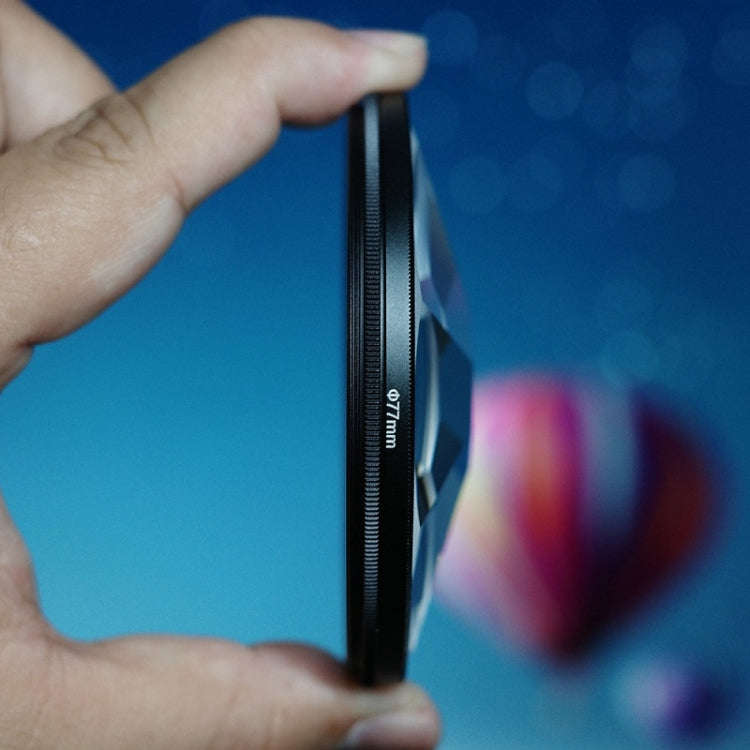 82mm 8-Sided Kaleidoscope Glass Photography Foreground Blur SLR Filter