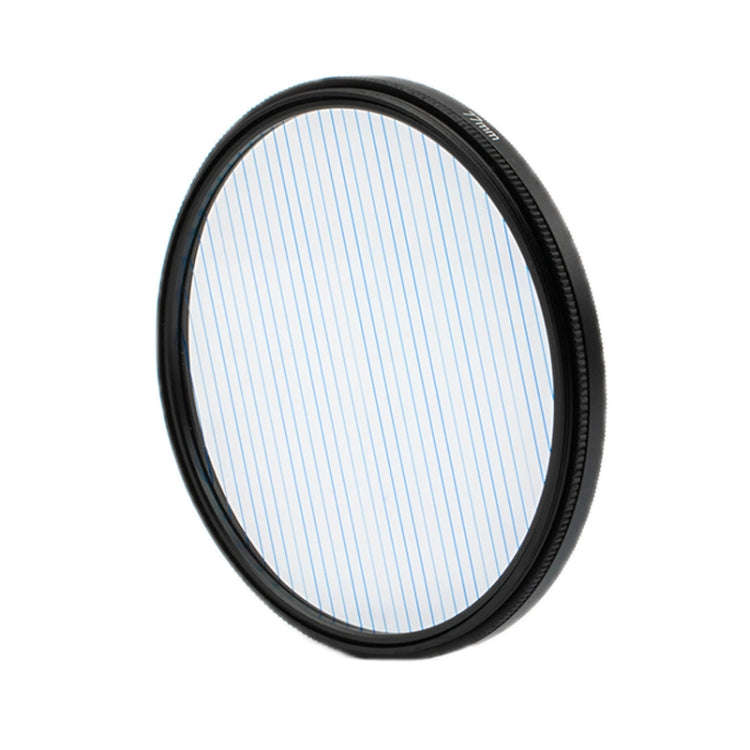 77mm+Blue Photography Brushed Widescreen Movie Special Effects Camera Filter