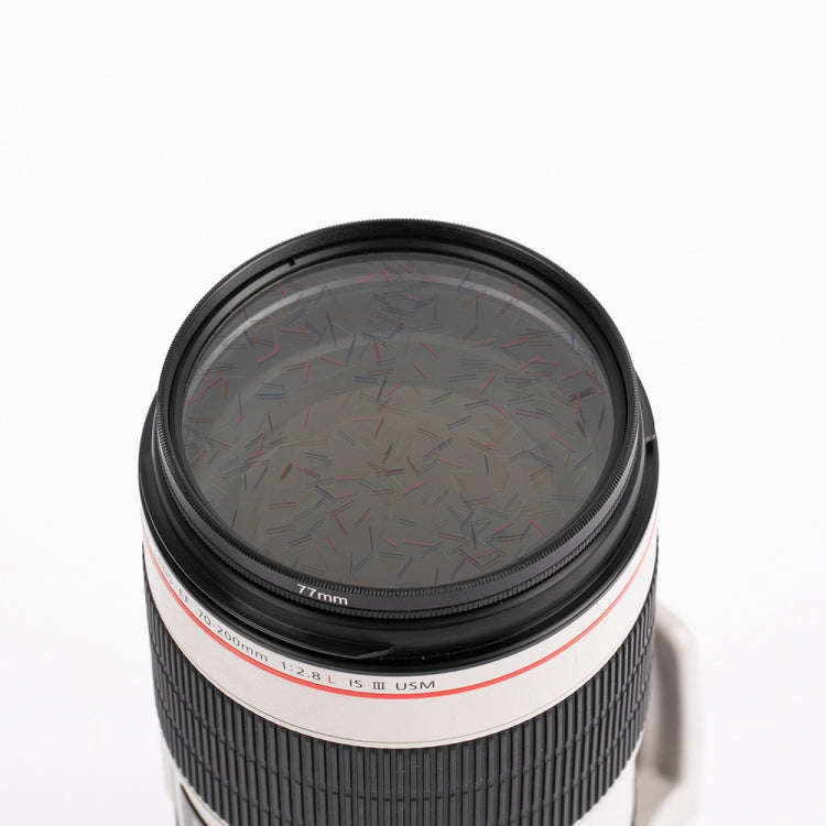 82mm Colorful Starlight Brushed Radiant Camera Lens Filter