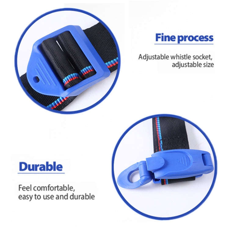 Car Child Seat Safety Belt Adjustment Anti-collision Limit Fixer(Blue)