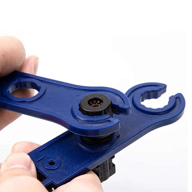 10pcs 1000V MC4 Connector Solar Photovoltaic Disassembly Wrench(Blue Round Head)