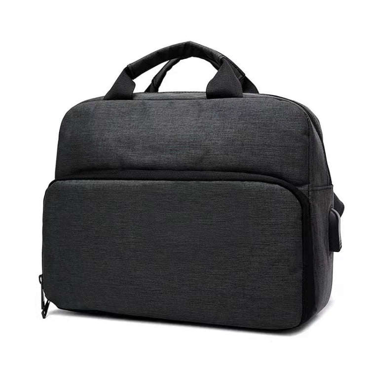 SLR Camera Bag Men Crossbody  Photography Bag Waterproof Carrying Case with USB Charging Port, Si...