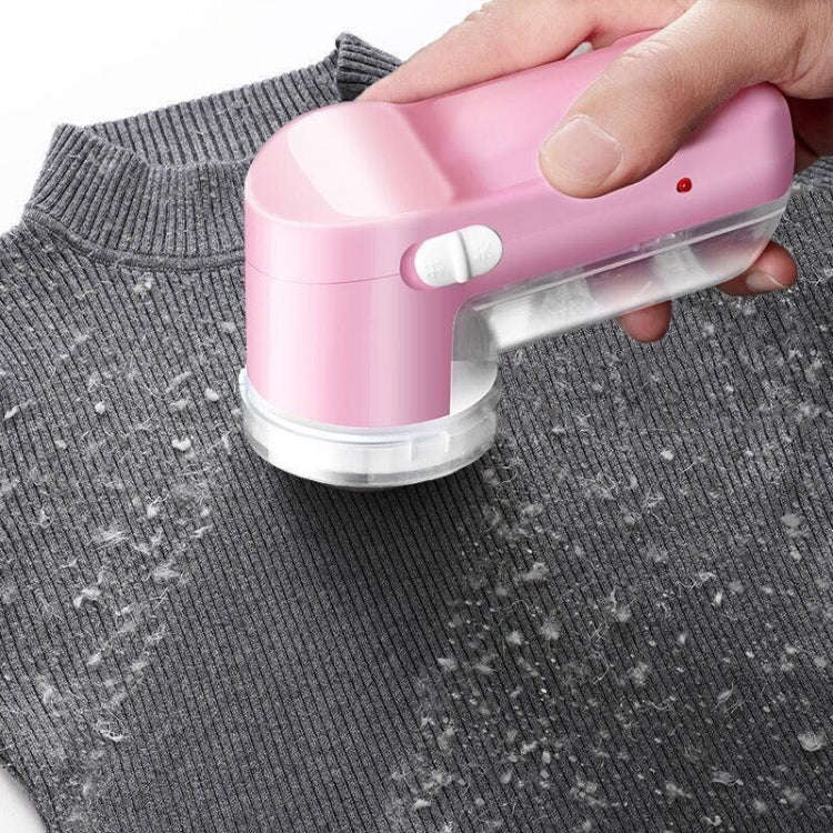 JJY-201 Charging Hair Ball Prunter  Home Sweater Tweed Coat Shaver, Style: With CN Plug (Pink)