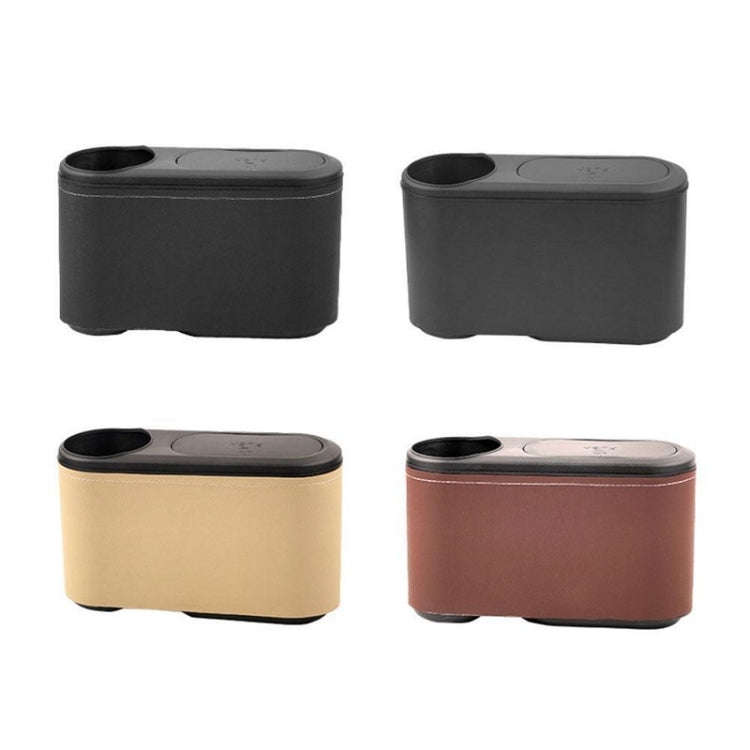 Car Seat Water Cup Holder Umbrella Storage Box Trash Can, Color: Plastic