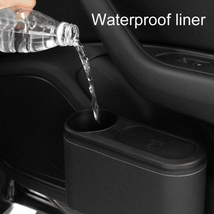 Car Seat Water Cup Holder Umbrella Storage Box Trash Can, Color: Plastic